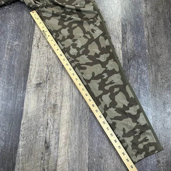 Adidas Pants Womens M Trio AOP Camo Soccer Regular Fit Tapered Zip Legs Training - Picture 16 of 16